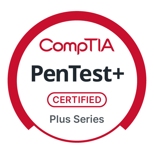 CompTIA PenTest+ badge